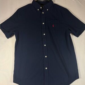 Polo by Ralph Lauren Kids Navy Blue  Casual Shirt
